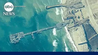 U.S. weapons used in Israeli airstrikes, plus U.S. military officials repair damaged pier for aid