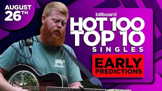 EARLY PREDICTIONS | Billboard Hot 100, Top 10 Singles | August 26th, 2023