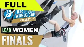 FULL 💥 WOMEN FINALS Lead Climbing VILLARS 2023| CLIMBING WORLD CUP