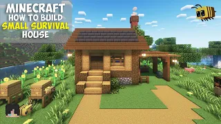 ⚒️ Minecraft | How To Build Small and Easy Starter House 🏡