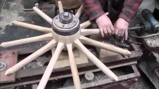 wooden wheel making .wheelwrights.