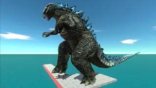 Who can pass Godzilla Stomp? - Animal Revolt Battle Simulator