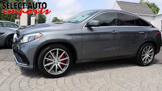 #20641, 2017 Mercedes-Benz GLE63 S AMG 4Matic Coupe, Selenite Gray, Select Auto Imports in Alex, VA