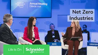Davos 2024: Net Zero Industries | Schneider Electric