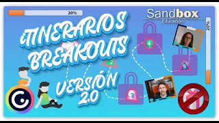 ⚡🎯REVOLUCIONA TUS CLASES CON LA PLANTILLA ITINERARIOS V2  SANDBOX PARA GENIALLY