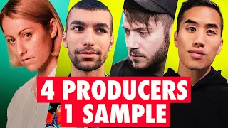 4 PRODUCERS FLIP THE SAME SAMPLE ft. Chuck Sutton, Dresage, MUST DIE!