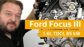 Watch and Work – Tutorial: Înlocuirea curelei de distribuție la Ford Focus III de 1,6 l, TDCi, 85 kW