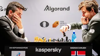 Ian Nepomniachtchi vs Magnus Carlsen || World Chess Championship (2021) || Game 11