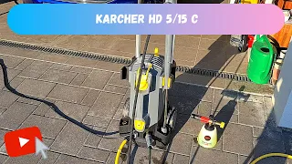 Karcher HD 5/15 C test, with MJJC Foam Cannon Pro 2.0 and Dunking Biscuit Velvet shampoo