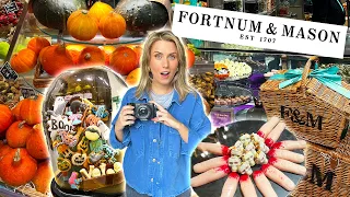 The UK's Most Expensive Food Store At Halloween | Fortnum & Mason London