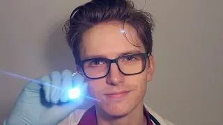 Eye Exam with Light Triggers - ASMR Doctor Roleplay Obviously