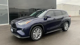 2023 Toyota Highlander Platinum - Walk Around (Blueprint)