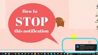 How to Turn Off Notification Message - Tech Tutorial - Step by Step Guide