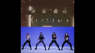 aespa 'Savage' - Bailey Sok Choreography & Official Choreography (August Ver.) Comparison