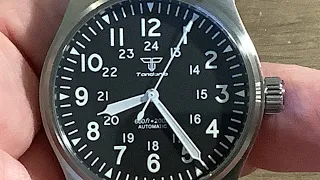 Tandorio Pilot Watch / PT5000 Automatic Movement