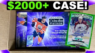 CRAZY START! - Opening an 8 Box Inner Case of 2019-20 O-Pee-Chee Platinum Hockey Hobby