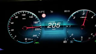 Mercedes A 180d top speed