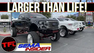 SEMA 2021 Insider: Meet Some Of The Biggest, Baddest, Wildest And Most Over-The-Top Builds! (Part 1)