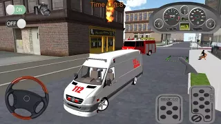 Ambulance Driver | Ambulans Şoförü Oyunu  - Android Gameplay FHD