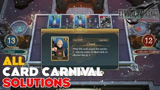 All Card Carnival Solutions in Costa Del Sol - Final Fantasy VII Rebirth