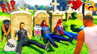 Avengers & Shinchan Chop Died But Who Killed ? | GTA 5 AVENGERS Emotional Video