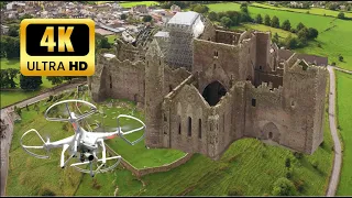 Drone flying over the Castle - 4K resolution (Castle 04)