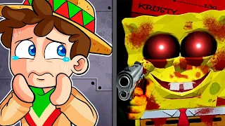 NUNCA CONFIES en BOB ESPONJA... 😨🔪🧽💀 SILVIOGAMER