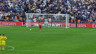 TSIMIKAS WINNING PENALTY SENDS LIVERPOOL END WILD - Liverpool vs Chelsea FA Cup Final 2022