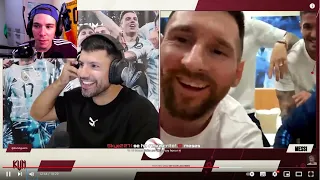 Folagor Reacciona Charlando con Messi y KUN hablando de pokemon
