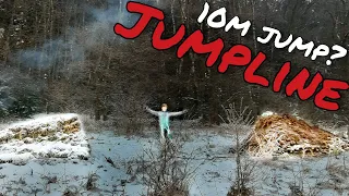 10m JUMP? | JUMPLINE #4 | Trailbuilding | 4K | Trail Büffel