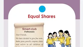 Class 3 MATHEMATICS. unit 9 Equal shares.page 131. Kerala syllabus