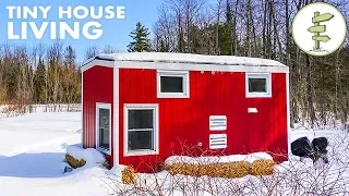 Woman Living in a Tiny House Loves the Small Space & Financial Freedom