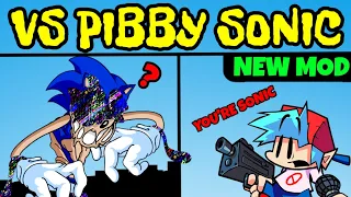 Friday Night Funkin' New VS Pibby Sonic - Pibby Cartoons | Pibby x FNF Mod