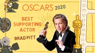 Brad Pitt - Oscar Best Actor in Supporting role