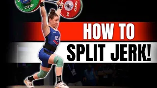 How To Olympic Split Jerk In 2 Minutes!