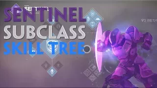 Sentinel Titan Skill Tree - Destiny 2 BETA