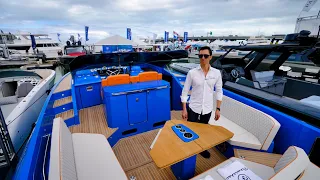 This Blue Frauscher Stole the Show (Miami Boat Show 2022)