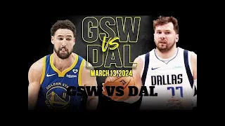 Golden State Warriors vs Dallas Mavericks Full Game Highlights | March 13, 2024