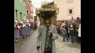 Schemenlaufen, the carnival of Imst, Austria