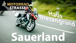 Motorradfahren im Sauerland - Haus Wiesengrund in Hallenberg