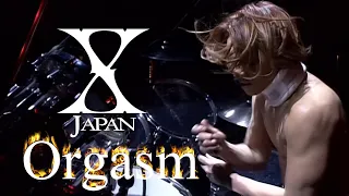 【7人のX】X Japan - Orgasm （English ver Remix） 歌詞付 HD