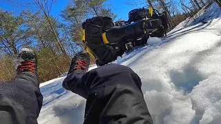 Driftin' & Flippin' the Can-Am (Renegade Snow Ride)