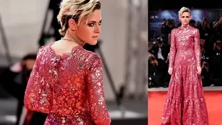 Kristen Stewart Wows In Fuschia Chanel Dress At The Venice Film Festival 2019 Premiere