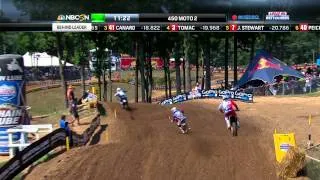 Budds Creek 450 Moto 2: Stewart vs. Tomac vs. Canard