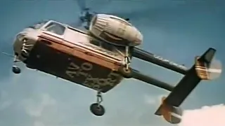 Вертолёт Ка-26 в фильме "Гонщики" (1972) / Kamov Ka-26 helicopter in the film "Racers"(1972)