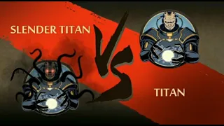 Shadow Fight 2 Slender Titan vs Titan Most Crazy Mod😍