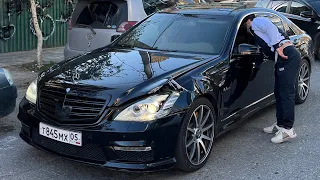 Купил в Дагестане w221 6.3 amg! Попал в ДТП