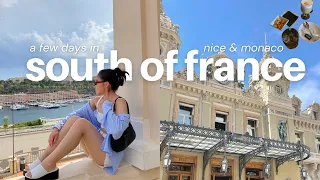 europe diaries | south of france 🇫🇷 nice & monaco vlog, beach days, city exploring & slowing down