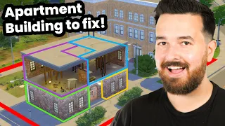 I made an apartment building under $20,000 to use For Rent!