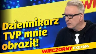 Skandaliczny atak dziennikarza TVP na Mariusza Szczygła. "OBRAZIŁ MNIE!"